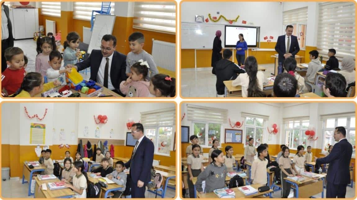 İlçe Milli Eğitim Müdürümüz Said Nuri Odabaşoğlu Okulmuzu Ziyaret Etti.